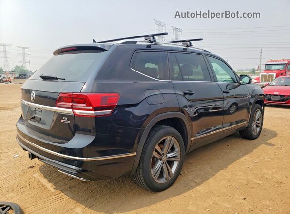1V2RR2CA0JC567529 2018 VOLKSWAGEN ATLAS Black Tył prawy