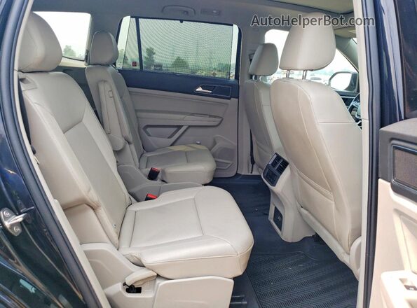 1V2RR2CA0JC567529 2018 VOLKSWAGEN ATLAS Black Widok wnętrza z tyłu