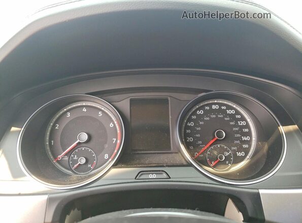 1V2RR2CA0JC567529 2018 VOLKSWAGEN ATLAS Black Widok zestawu wskaźników