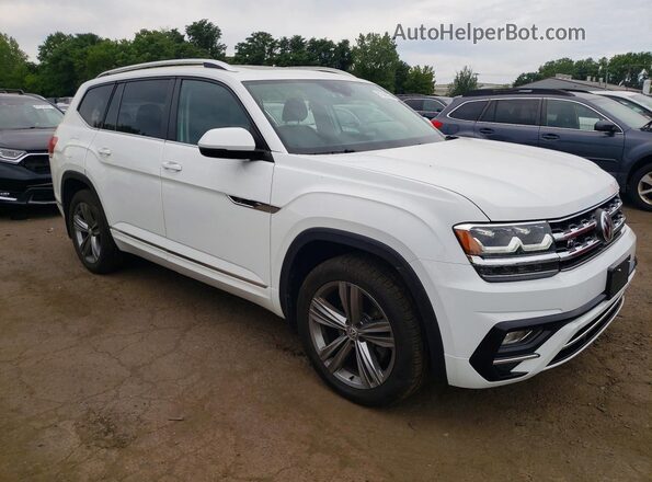 1V2RR2CA0KC505100 2019 VOLKSWAGEN ATLAS White Передня права чверть