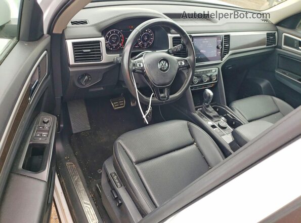 1V2RR2CA0KC505100 2019 VOLKSWAGEN ATLAS White Вид панелі приладів
