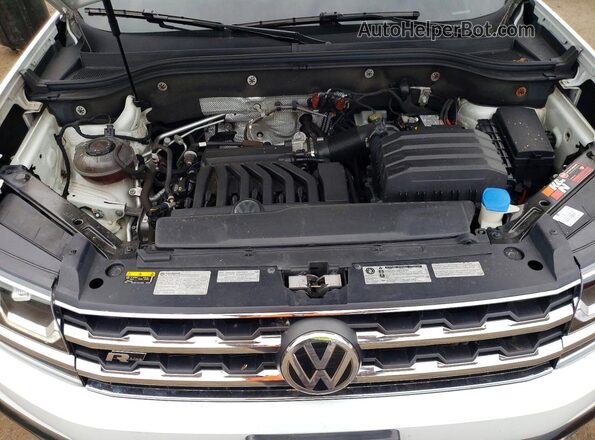 1V2RR2CA0KC505100 2019 VOLKSWAGEN ATLAS White Вид підкапотного простору