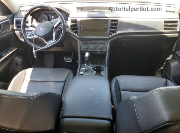 1V2RR2CA0MC531618 2021 VOLKSWAGEN ATLAS Black Вид панелі приладів