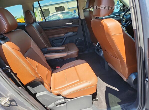 1V2RR2CA0MC599708 2021 VOLKSWAGEN ATLAS Gray Вид задньої частини салону