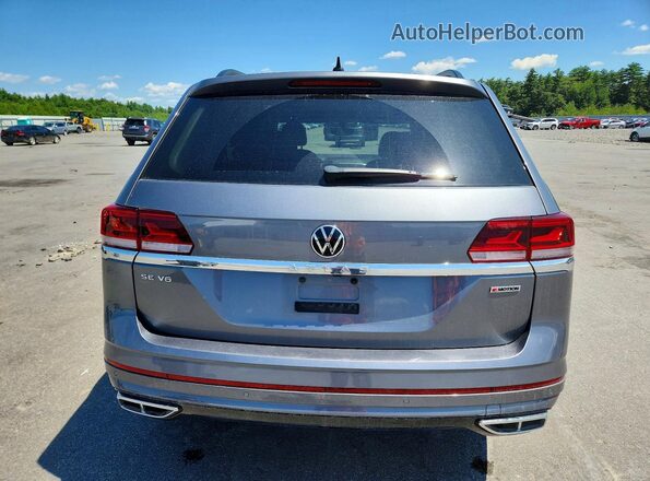 1V2RR2CA0MC599708 2021 VOLKSWAGEN ATLAS Gray Вид ззаду