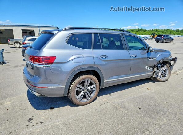 1V2RR2CA0MC599708 2021 VOLKSWAGEN ATLAS Gray Задня права чверть