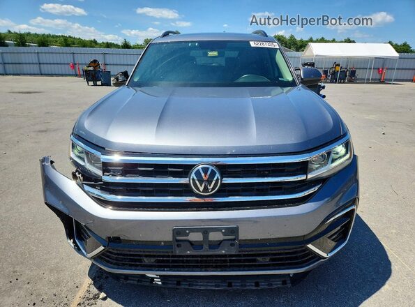 1V2RR2CA0MC599708 2021 VOLKSWAGEN ATLAS Gray Вид спереду