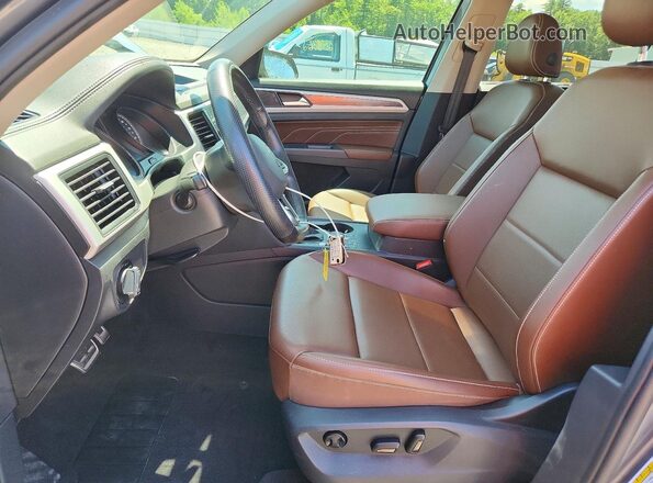 1V2RR2CA0MC599708 2021 VOLKSWAGEN ATLAS Gray Вид салону спереду