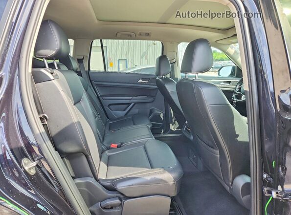 1V2RR2CA2MC525044 2021 VOLKSWAGEN ATLAS Black Вид задньої частини салону