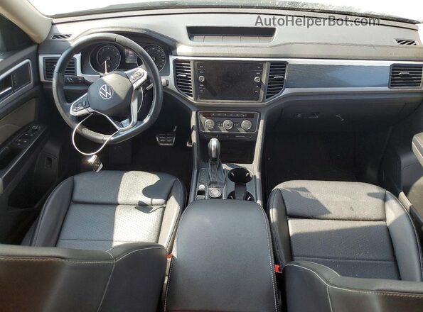 1V2RR2CA2MC550610 2021 VOLKSWAGEN ATLAS White Вид панелі приладів