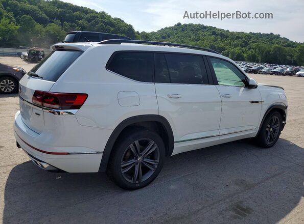 1V2RR2CA2MC550610 2021 VOLKSWAGEN ATLAS White Задня права чверть