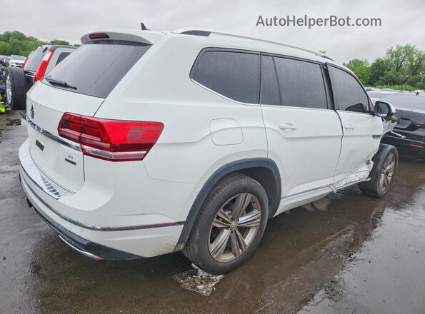 1V2RR2CA7JC566944 2018 VOLKSWAGEN ATLAS Белый Задняя правая четверть