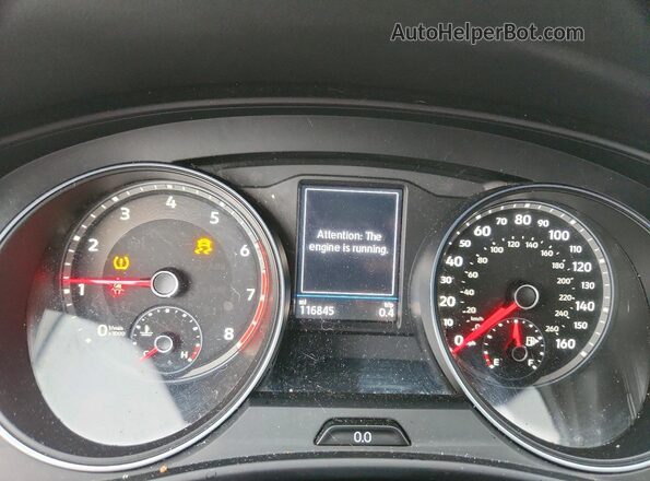 1V2RR2CA7JC566944 2018 VOLKSWAGEN ATLAS Белый Вид щитка приборов