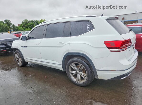 1V2RR2CA7JC566944 2018 VOLKSWAGEN ATLAS Белый Задняя левая четверть