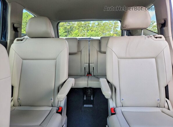 1V2RR2CAXKC610422 2019 VOLKSWAGEN ATLAS Blue Вид задніх сидінь