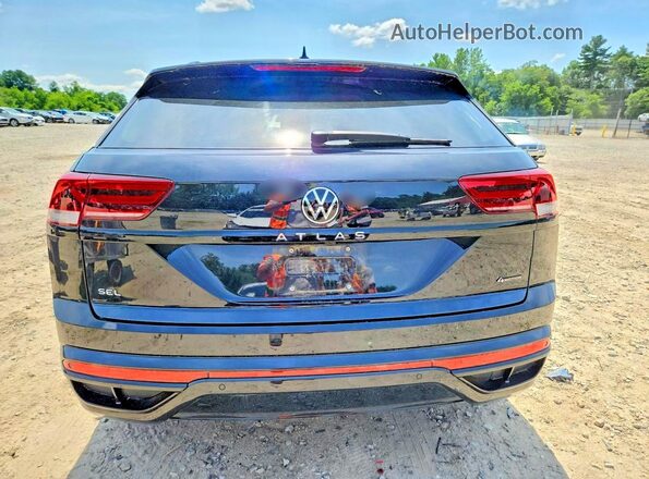 1V2SC2CA0PC221556 2023 VOLKSWAGEN ATLAS Black Widok z tyłu