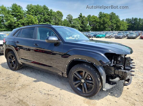 1V2SC2CA0PC221556 2023 VOLKSWAGEN ATLAS Black Przód prawy
