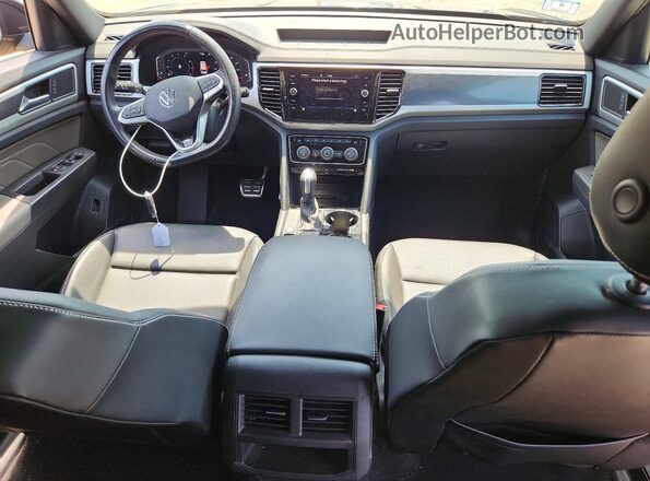 1V2SC2CA0PC221556 2023 VOLKSWAGEN ATLAS Black Widok deski rozdzielczej