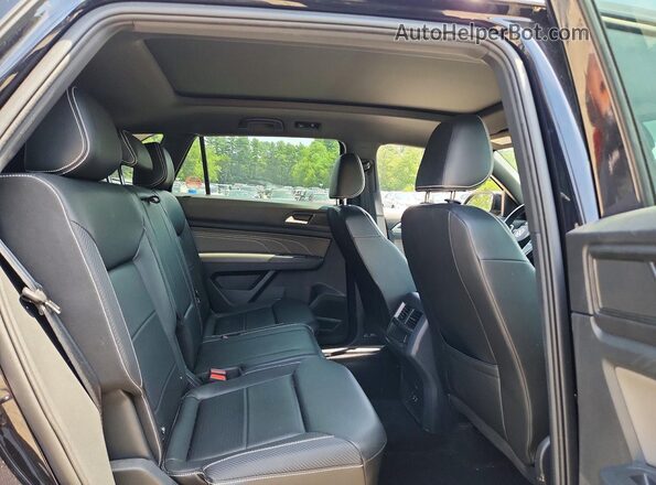 1V2SC2CA0PC221556 2023 VOLKSWAGEN ATLAS Black Widok wnętrza z tyłu