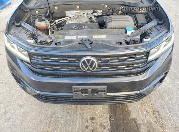 1V2SC2CA6PC207922 2023 VOLKSWAGEN ATLAS Черный Вид подкапотного пространства