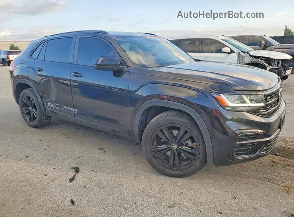 1V2SC2CA6PC207922 2023 VOLKSWAGEN ATLAS Черный Передняя правая четверть