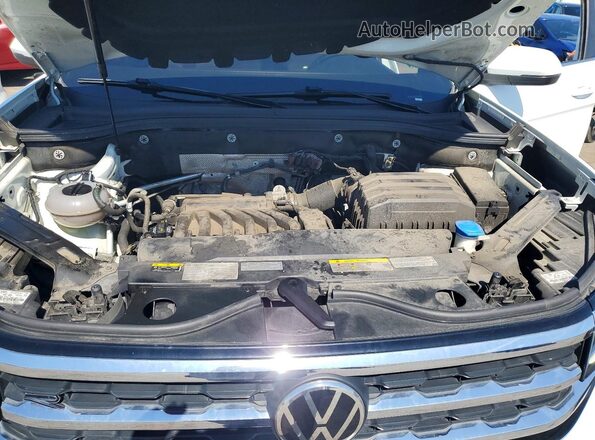 1V2SE2CA8MC206115 2021 VOLKSWAGEN ATLAS White Engine compartment view