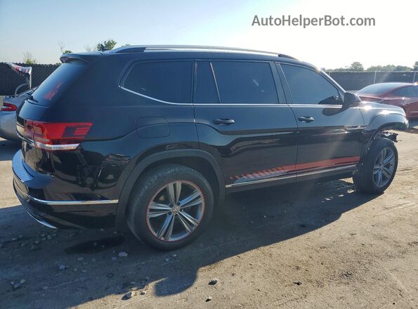 1V2SR2CA1KC590949 2019 VOLKSWAGEN ATLAS Black უკანა მარჯვენა