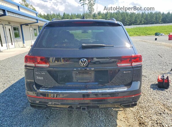 1V2SR2CA4PC503651 2023 VOLKSWAGEN ATLAS Black უკანა ხედი