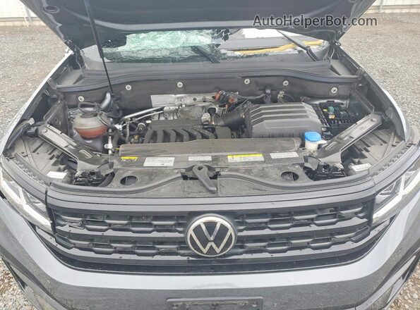 1V2SR2CA7NC563159 2022 VOLKSWAGEN ATLAS Gray ძრავის განყოფილების ხედი
