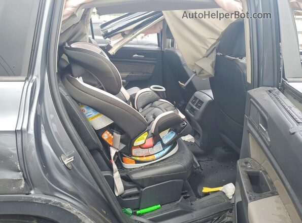 1V2SR2CA7NC563159 2022 VOLKSWAGEN ATLAS Gray უკანა სალონის ხედი