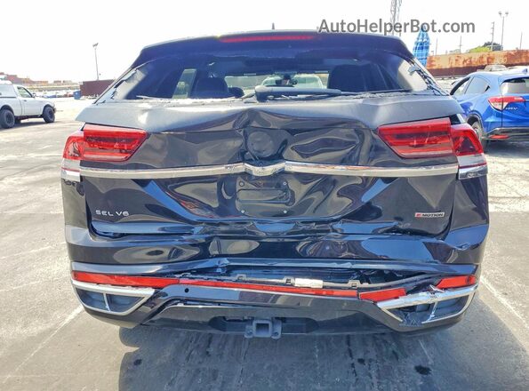 1V2TE2CA6LC221585 2020 VOLKSWAGEN ATLAS Черный Вид сзади