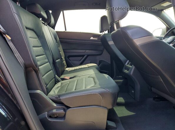 1V2TE2CA6LC221585 2020 VOLKSWAGEN ATLAS Черный Вид задних сидений