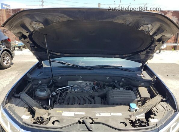1V2TE2CA6LC221585 2020 VOLKSWAGEN ATLAS Черный Вид задней части салона