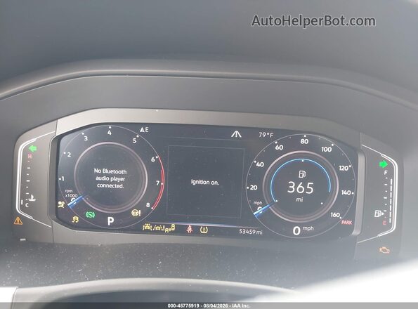 1V2TE2CAXLC231083 2020 VOLKSWAGEN ATLAS Gray Հետևի նստատեղերի տեսք