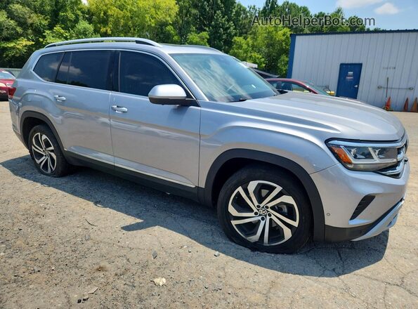 1V2TP2CA0MC584556 2021 VOLKSWAGEN ATLAS Gray Przód prawy