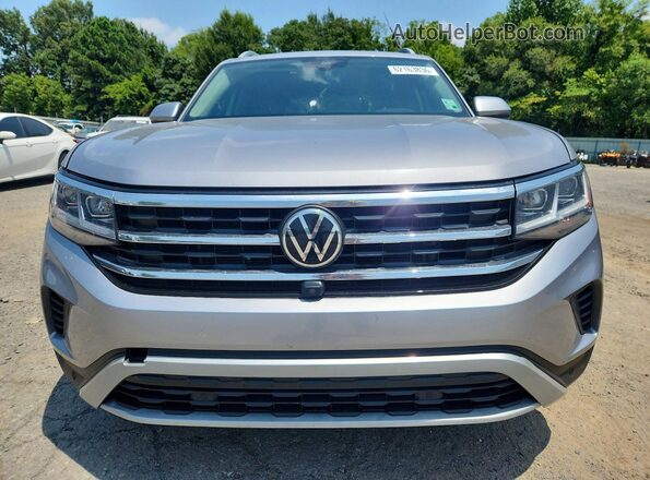 1V2TP2CA0MC584556 2021 VOLKSWAGEN ATLAS Gray Widok z przodu