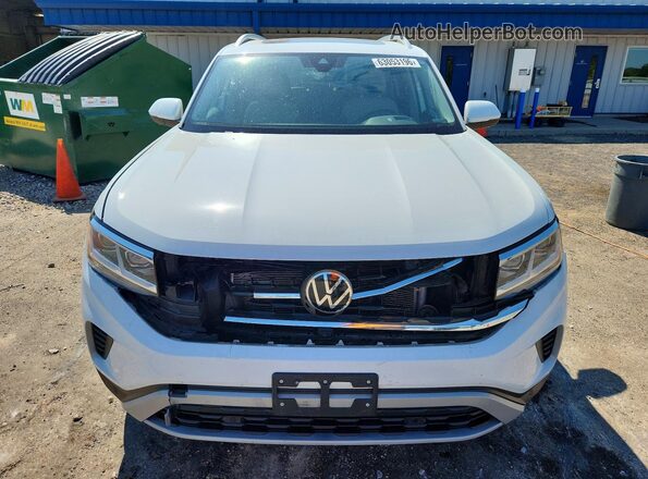 1V2TP2CA1MC570598 2021 VOLKSWAGEN ATLAS White Front view