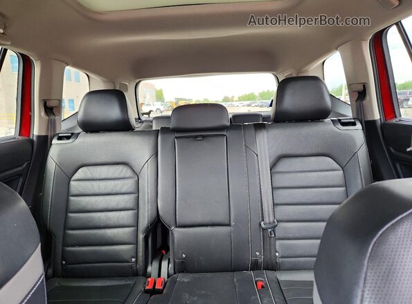 1V2TP2CA6MC512552 2021 VOLKSWAGEN ATLAS Red Вид задніх сидінь
