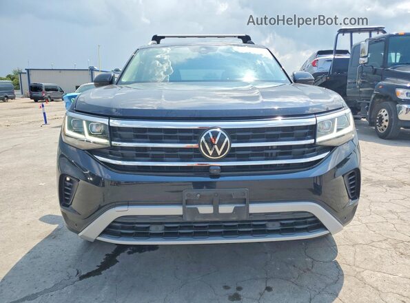 1V2TR2CA5MC502007 2021 VOLKSWAGEN ATLAS Черный Вид спереди