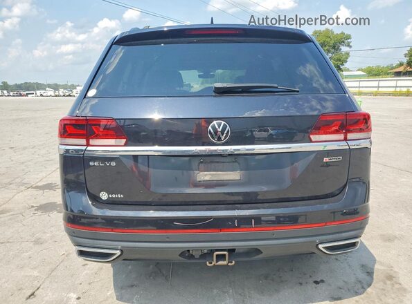 1V2TR2CA5MC502007 2021 VOLKSWAGEN ATLAS Черный Вид сзади