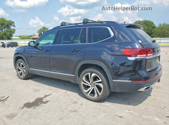 1V2TR2CA5MC502007 2021 VOLKSWAGEN ATLAS Черный Задняя левая четверть