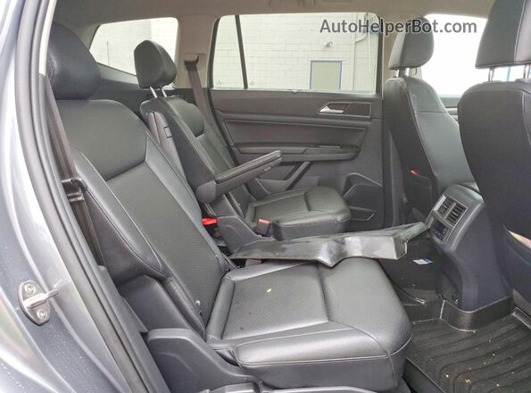 1V2UR2CA1KC613137 2019 VOLKSWAGEN ATLAS Серый Вид задней части салона