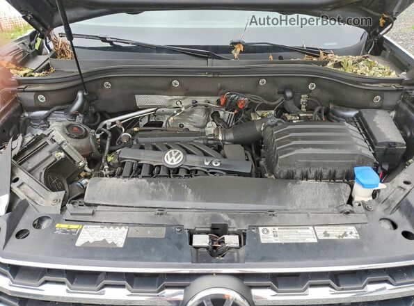 1V2UR2CA1KC613137 2019 VOLKSWAGEN ATLAS Серый Вид подкапотного пространства