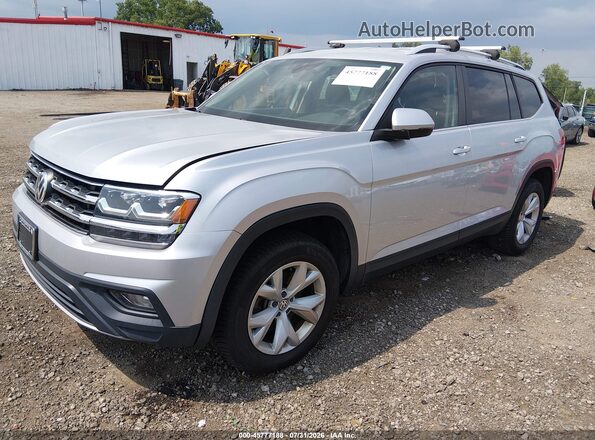 1V2UR2CA2KC565809 2019 VOLKSWAGEN ATLAS Silver Przód lewy