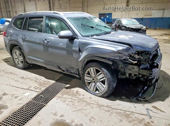 1V2UR2CA2KC575160 2019 VOLKSWAGEN ATLAS Gray Delantero derecho