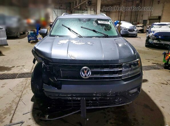 1V2UR2CA2KC575160 2019 VOLKSWAGEN ATLAS Gray Vista frontal