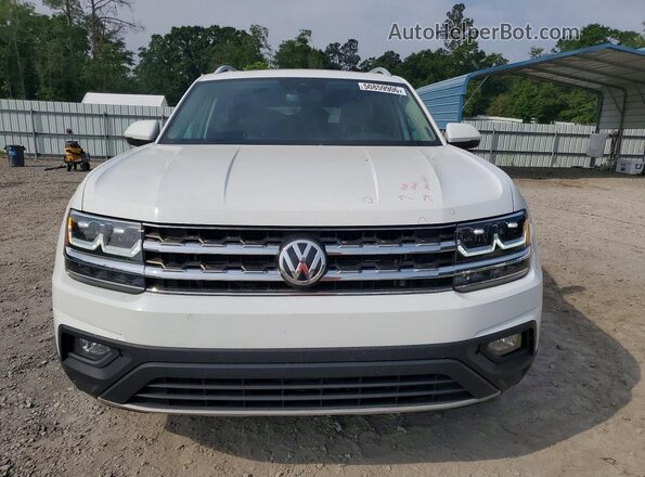 1V2UR2CA2KC615544 2019 VOLKSWAGEN ATLAS White Դիմացի տեսք