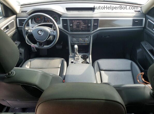 1V2UR2CA2KC615544 2019 VOLKSWAGEN ATLAS White Առջևի վահանակի տեսք