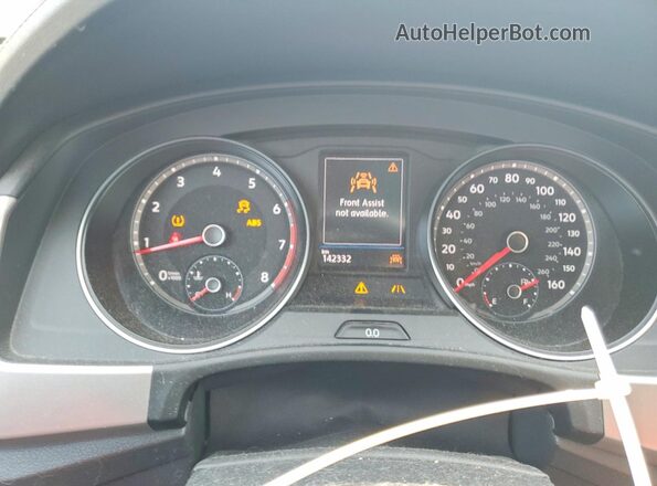 1V2UR2CA2KC615544 2019 VOLKSWAGEN ATLAS White Սարքավորումների վահանակի տեսք