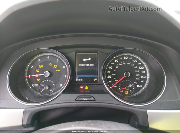 1V2UR2CA6KC560063 2019 VOLKSWAGEN ATLAS Белый Вид задних сидений
